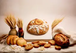 Chleb styropian: Dekoracyjna ozdoba na uroczystości religijne