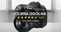 Nikon D7500 test: aparat z oceną 5,01 gwiazdek, cena 6500-10500 zł.