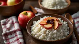 Ryż z jabłkiem dla dzieci - zdrowe i smaczne, idealne dla maluchów