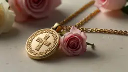 Złoty medalik na komunię – więcej niż biżuteria, to tradycja!