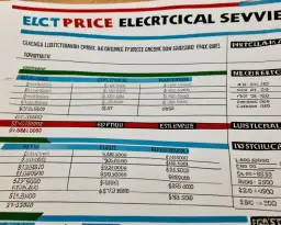 Cena za godzinę pracy elektryka - Cennik usług elektrycznych