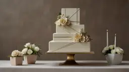 Tort weselny prostokątny piętrowy: elegancki i nowoczesny wybór