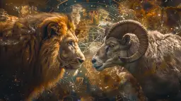 Zgodność znaków zodiaku Lew i Baran - miłość i przyjaźń