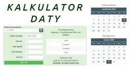 Ile to miesięcy między datami? Prosty kalkulator online bez rejestracji