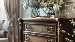 Komoda orzechowa - klasyczna elegancja w Twoim pomieszczeniu