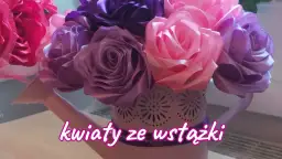 Kwiaty ze wstążki DIY: Stwórz piękne dekoracje bez wysiłku