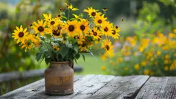 Żółte kwiaty: Słoneczne akcenty w ogrodzie i domu