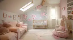 Dekoracje w pokoju dziewczynki