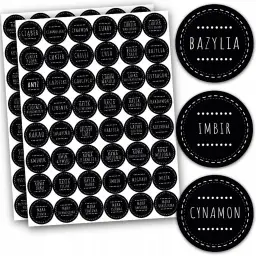 Gdzie kupić naklejki na słoiki z przyprawami i nie przepłacić