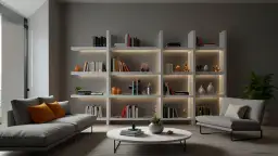 Półki z karton gipsu: Montaż i inspiracje do aranżacji