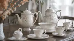 Zestaw kawowy Chodzież: Odkryj urok i wartość porcelany 