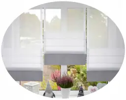 Firanka jak roleta rzymska - idealne połączenie stylu i funkcji