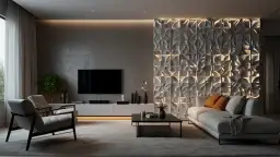 Panel ścienny do salonu: Najlepsze opcje i aranżacje do nowoczesnych wnętrz