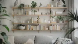 Aranżacja półek ściennych: 7 pomysłów na dekorację ścian