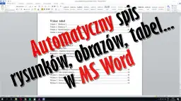 Jak zrobić spis wykresów w Wordzie bez problemów – krok po kroku