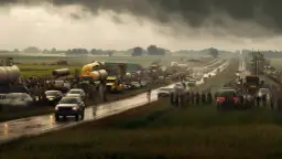 Masowe protesty rolników spowodowały komplikacje na drogach w Polsce. Furia przeciwko Zielonemu Ładowi rośnie w Europie.