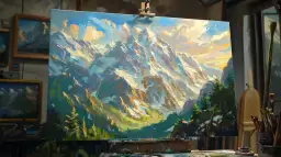 Górski krajobraz w malarstwie: Najpiękniejsze dzieła przez wieki