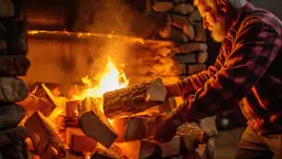 Czy dąb nadaje się do kominka?