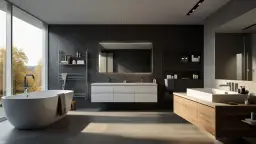 Duża łazienka: Jak wykorzystać przestrzeń z głową?