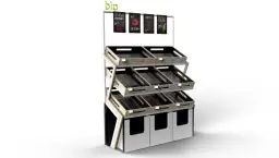 Regały warzywne: funkcjonalne rozwiązania dla sklepów spożywczych