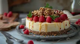 Sernik na zimno z mascarpone i mlekiem skondensowanym - przepis