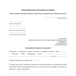 Jak szybko i bezpiecznie wypełnić formularz odstąpienia od umowy krok po kroku