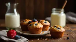 Zdrowe babeczki jogurtowe bez cukru: Alternatywy dla tradycyjnych słodkości