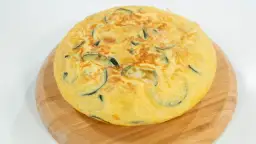 Tortilla de patatas y calabacín sin freír: receta saludable y fácil