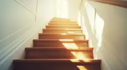 Białe podstopnie do schodów drewnianych: elegancja i funkcjonalność w aranżacji