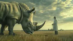 Czy in vitro może uratować nosorożce? Istnieją tylko dwie samice