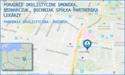 Gdzie przyjmuje okulista Bochniak - lokalizacja i godziny wizyt w Piaskach