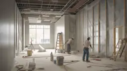 Budowa ścianki działowej z drzwiami - ścianka karton gips, budowa ścianek działowych z karton gipsu