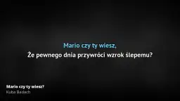 Maryjo, czy ty wiesz? Odkryj znaczenie i historię tej piosenki