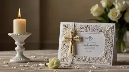 Kartki na komunię od chrzestnej: Inspiracje i pomysły na życzenia