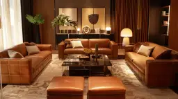 Komplety wypoczynkowe skórzane - luksus i komfort w salonie