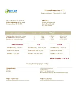 Co to jest faktura korygująca i jak jej uniknąć błędów przy wystawianiu