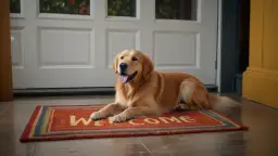 Wycieraczka z psem: jak rozbawić gości i trafić w dziesiątkę?