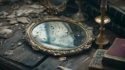 Lustro antyczne: tajemnice i historie w postarzanym lustrze