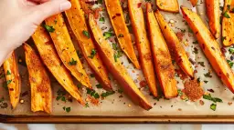 Jak piec frytki z batatów - pyszny przepis krok po kroku na zdrowe frytki