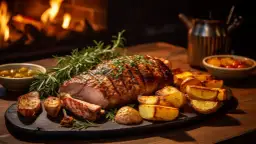 Soczysta gęś pieczona w kawałkach: krok po kroku