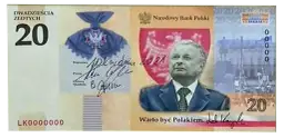 Banknot z Kaczyńskim ile kosztuje? Sprawdź aktualne ceny i wartość