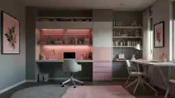 Nowoczesny pokój dla dziewczynki: Inspiracje i aranżacje