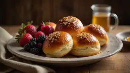 Bułeczki twarogowe na słodko: Fit deser z twarogiem, który musisz spróbować