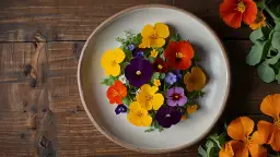 Jadalne kwiaty do dekoracji: Co warto wiedzieć o ich używaniu w kuchni?