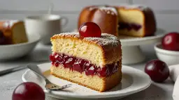 Przepis na ciasto ze śliwkami z Thermomixa: Ucierane z galaretką