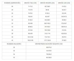Rozmiar spodni 52 w cm: Poznaj dokładne wymiary i dopasowanie