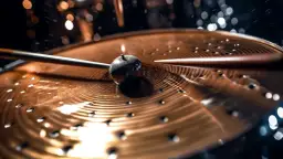 Muzyczne talerze do grania - Instrument perkusyjny