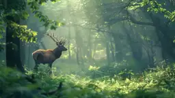 Obrazy jeleni: Wnieś naturę do swojego wnętrza