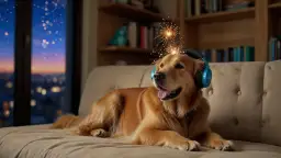 Jak pomóc psu przetrwać sylwestra? Skuteczne sposoby na stres