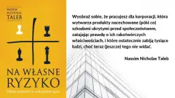 Czarny łabędź książka - jak Taleb zmienił nasze myślenie o ryzyku